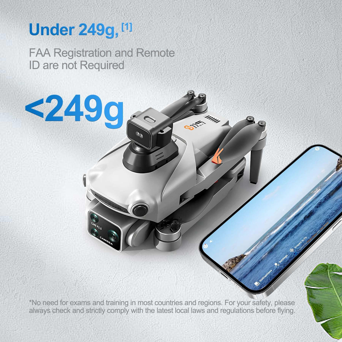 RAIGNV S119 5G screen remote delivers real-time HD view during flight
