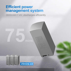 RAIGNV S119 battery pack offers up to 25 minutes per pack for extended flights