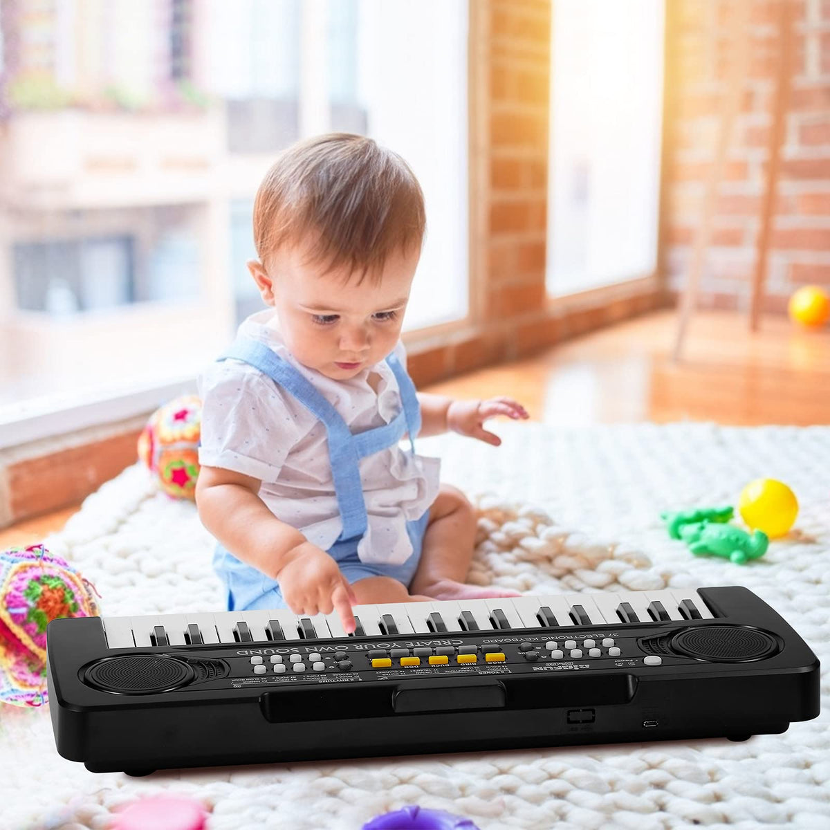 Raimy 37 Keys keyboard in a colorful gift box for kids