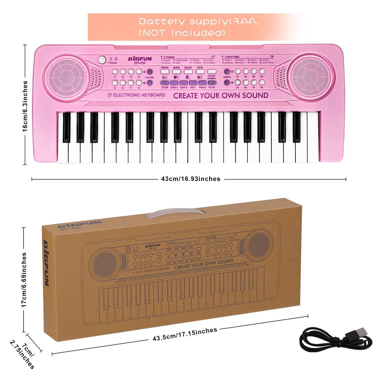 Raimy educational music mode helps kids explore rhythm and sound combinations.