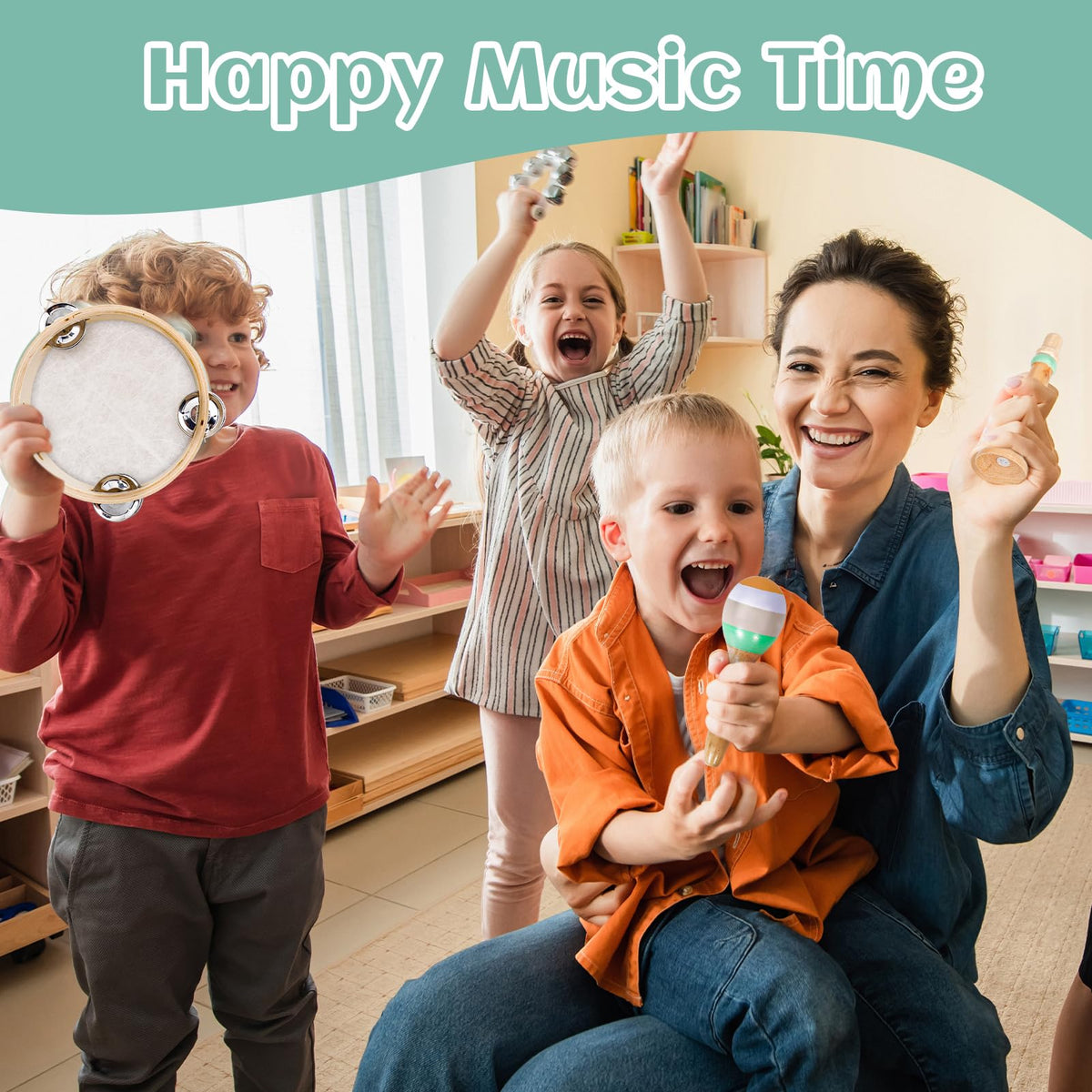 Raimy triangle provides crisp rhythm accents for little musicians