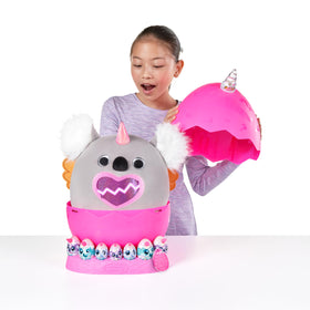 Rainbocorns Eggzania Fairy Mania Elephant plush as a cozy companion at home.
