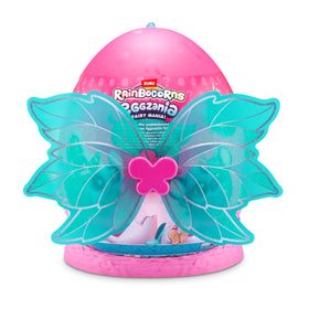 Rainbocorns Eggzania Fairy Mania Elephant wearing whimsical hair bands for magical moments.