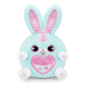 Rainbocorns pacifier care shows nurturing play with a tiny baby friend.