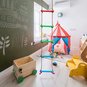 Rainbow Craft ninja obstacle course accessory for backyard play.