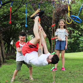 Rainbow Craft portable setup hooks enabling fast outdoor assembly