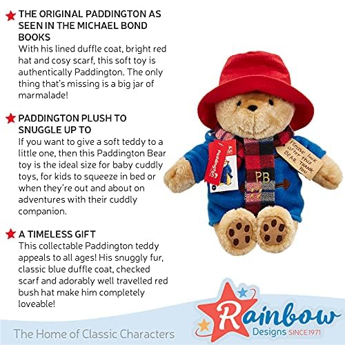 Rainbow Designs Paddington Bear tag adds collectible charm.