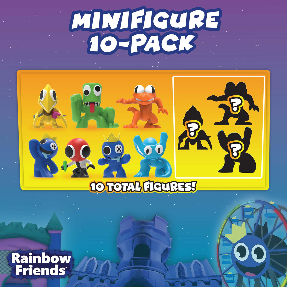Rainbow Friends detailed figures display well on desks and shelves.