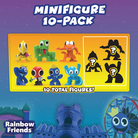 Rainbow Friends detailed figures display well on desks and shelves.