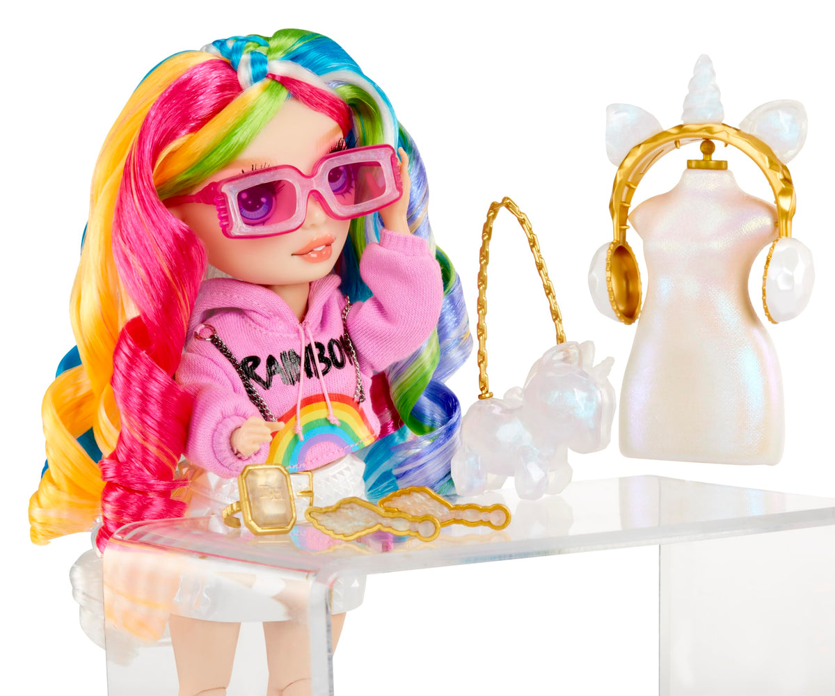 Rainbow High Amaya crystal earrings, add sparkle to outfits