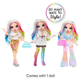 Giftable packaging includes doll, closet, and accessories.