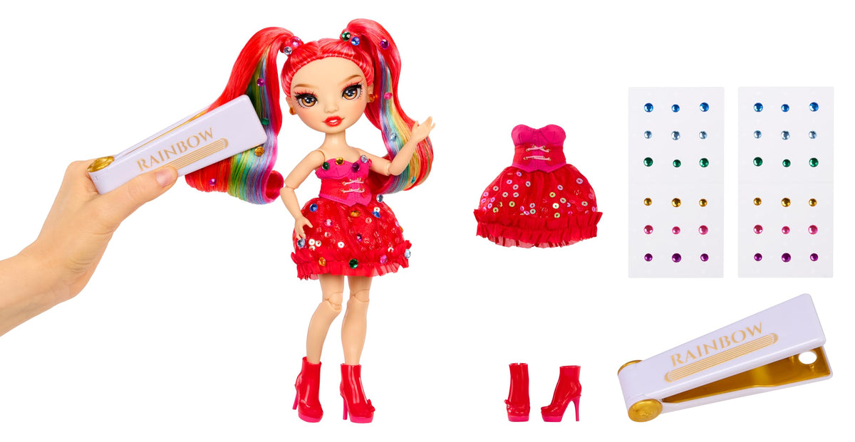 Vivienne Rouge bedazzling tool to add sparkle to hair and outfit