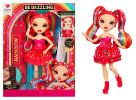 Rainbow High Vivienne Rouge doll ready for glam play and styling