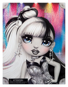 Rainbow High collector packaging doubles as display-ready art.
