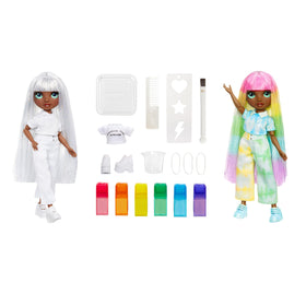 Rainbow High dual-ended sponge dab for precise color placement on clothing and hair.