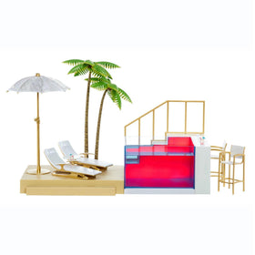 Rainbow High Pacific Coast lounging chairs for doll-sized relaxation