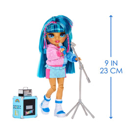 Rainbow High Skyler blue doll amp accessory for pretend concerts.