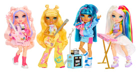 Rainbow High Skyler blue doll sticker pack for customization.