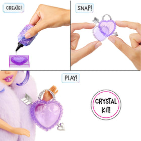 Rainbow High Violet resin molds enable crystal crafting at home