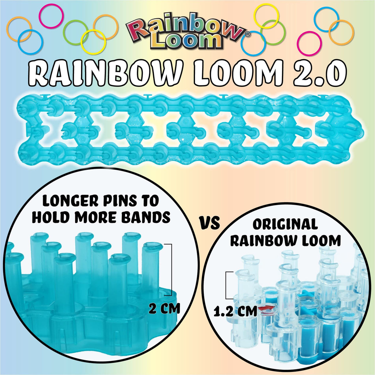 Rainbow Loom activities for ages 7 and up boost hands-on creativity.