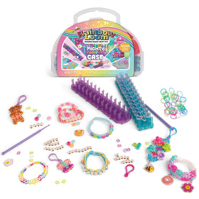 Rainbow Loom Carrying case on the go supports creativity anywhere.