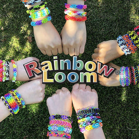 Rainbow Loom MEGA Combo Set organizer case supports portable crafting at home or travel