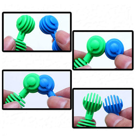 Easy connect and disconnect Star Flex components for quick setup