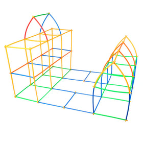Rainbow Toyfrog straw constructor customizable models showcase creativity and problem-solving.