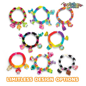 Rainbow Loom Loomi-Pals Mega 2 Happy Looms speed up bracelet making.
