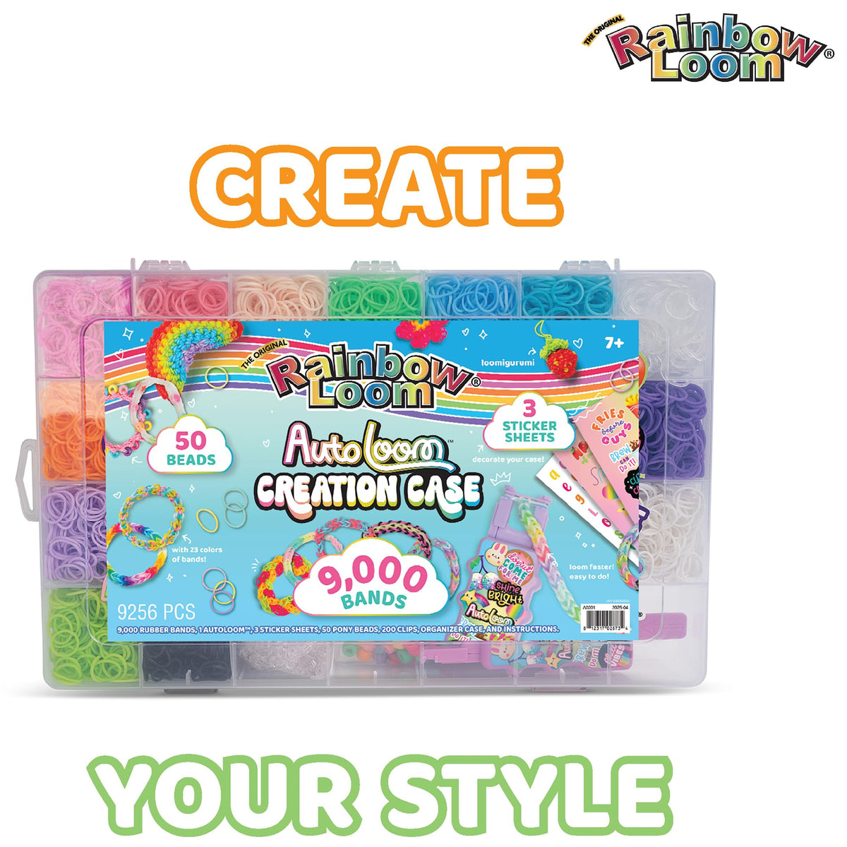 Rainbow Loom Organizer Case keeps supplies tidy and portable