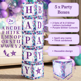 RainMeadow purple-teal balloon setup brightens the party space and photos.