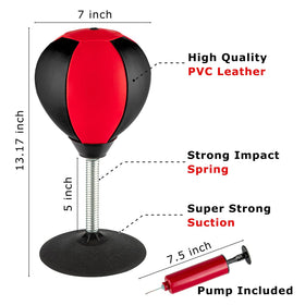 Raipoment punching bag close-up shows soft foam ball for safe, repeated punches