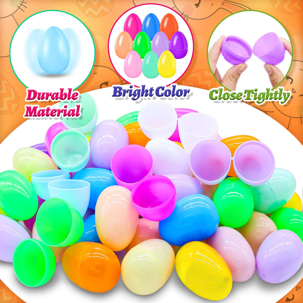 RALLYPANDA basket stuffers with toys inside eggs for Easter
