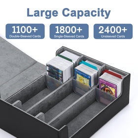 Ralout storage box protects 1800+ cards during travel.