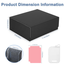 Ralout case fits MTG, Yu-Gi-Oh, Pokémon, and sports cards.