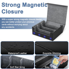 Ralout magnetic closure stays secure even when inverted.