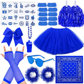 Ramede Blue Spirit pom poms empower fans to cheer at games
