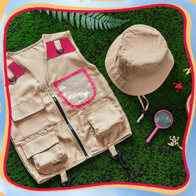 Ramede Kids Safari Explorer camping playwear for imaginative, educational adventures.