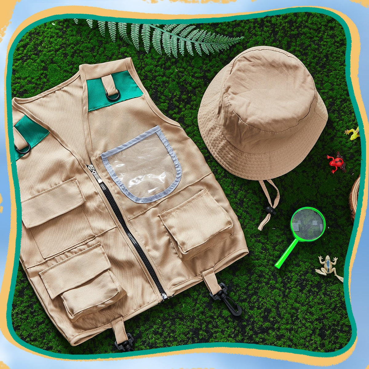Ramede hat tilted for adventurous look and sun protection