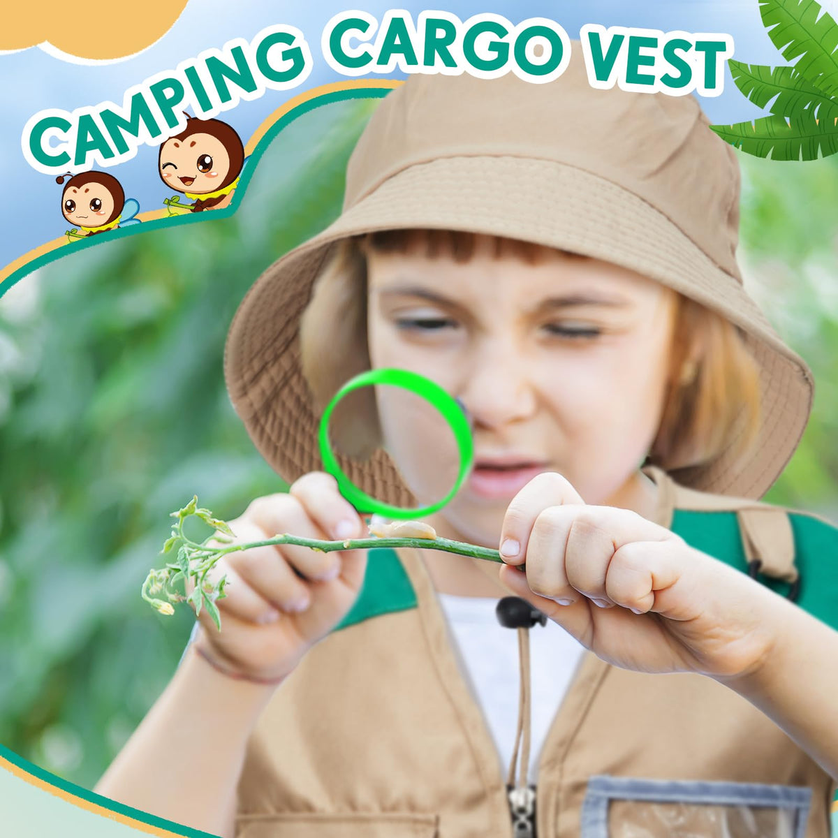 Ramede Kids Safari Explorer set worn by child during outdoor play