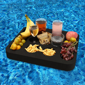 RAMIEYOO Floating Drink Holder on a pool tray for easy, accessible beverages