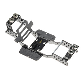 RampCrab SCX24 LCG chassis with 7-degree angle for lower center of gravity.