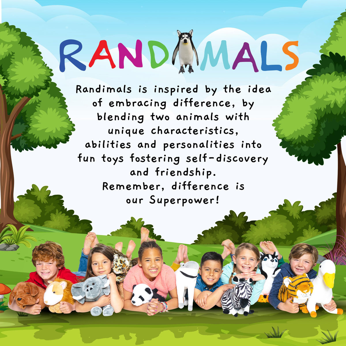 Randimals care and usage guidance for kids and caregivers