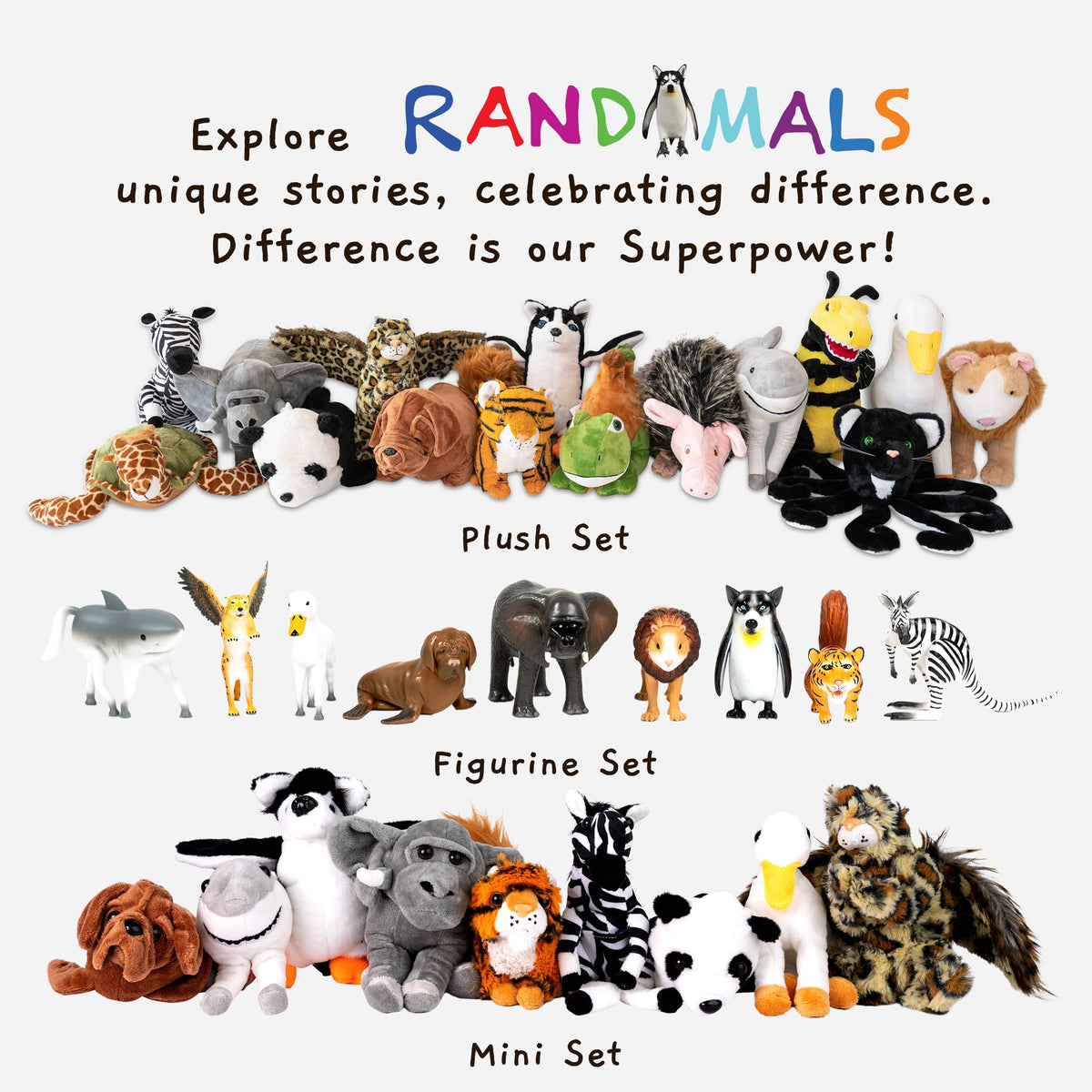 Randimals gift-ready plush makes a unique birthday or holiday surprise