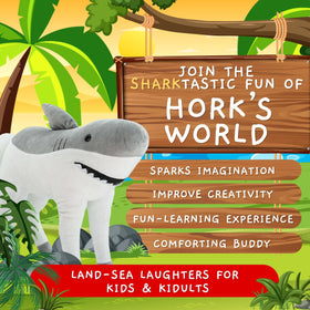 Randimals Hork detailed stitching demonstrates secure construction for lasting play.