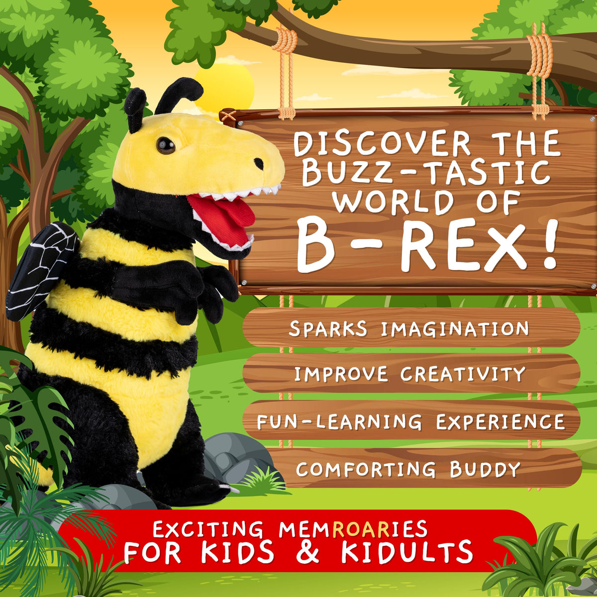 Randimals huggable kid-friendly design provides comforting companionship