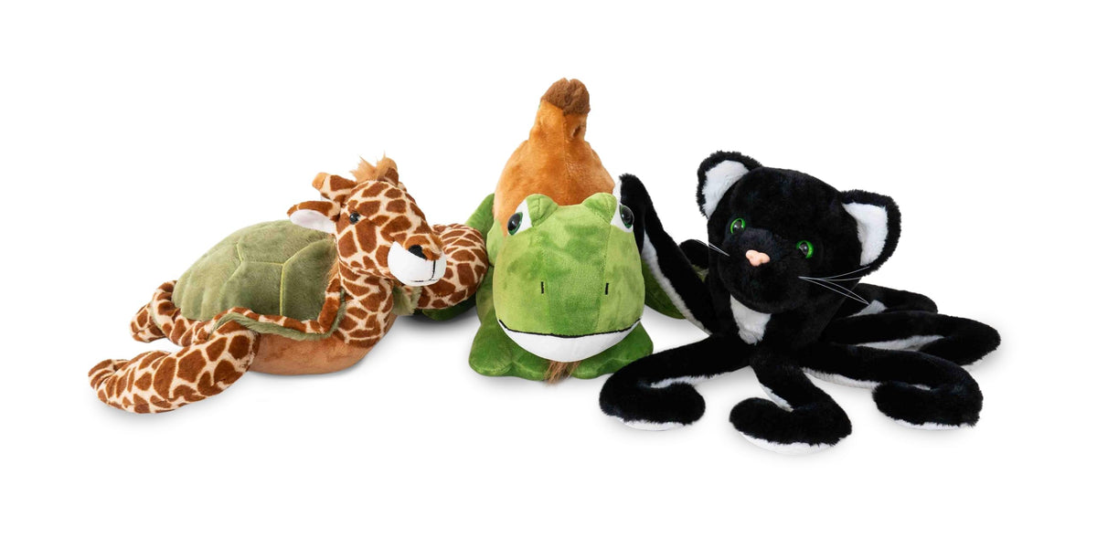 Randimals Octopuss hybrid plush in a playroom setting inspires imaginative adventures.