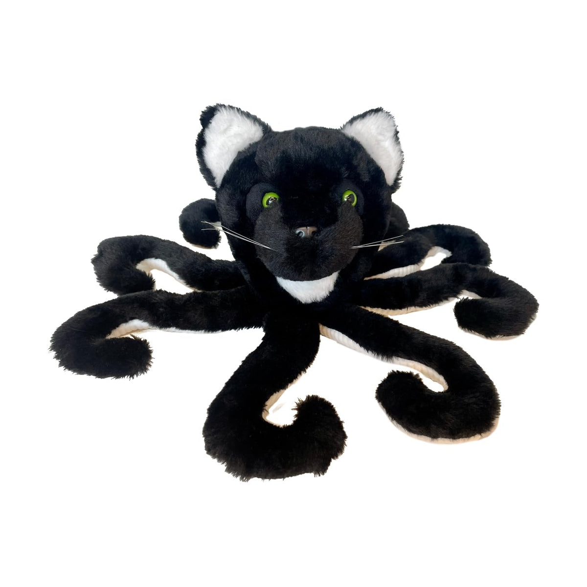 Randimals Octopuss shaped plush front view, soft and huggable for storytime and play.