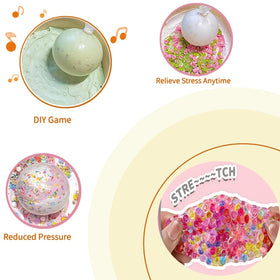 RandJ DIY Stress Ball Kit expander tool for precise filling and texture control.