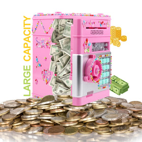 Ranphykx piggy bank DIY diamond stickers invite customization and creative play.